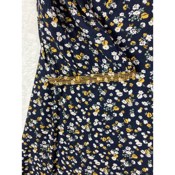 J. Jill Women's Embroidered Floral Print Tunic Dress Long Sleeve Boho Size L - Picture 11 of 11